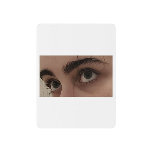 Realistic Eye Photo Temporary Tattoo — Close-Up Gaze Decal