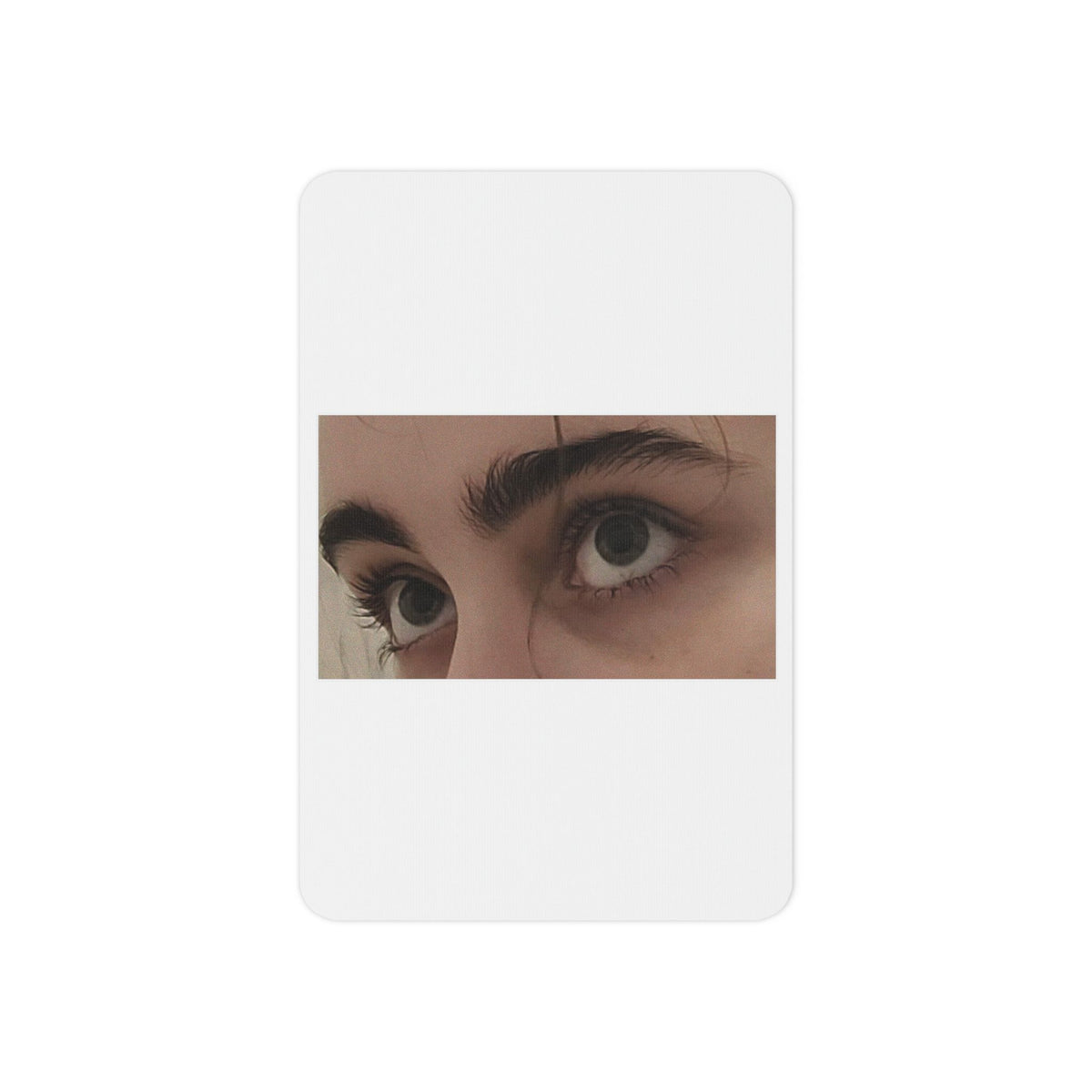 Realistic Eye Photo Temporary Tattoo — Close-Up Gaze Decal