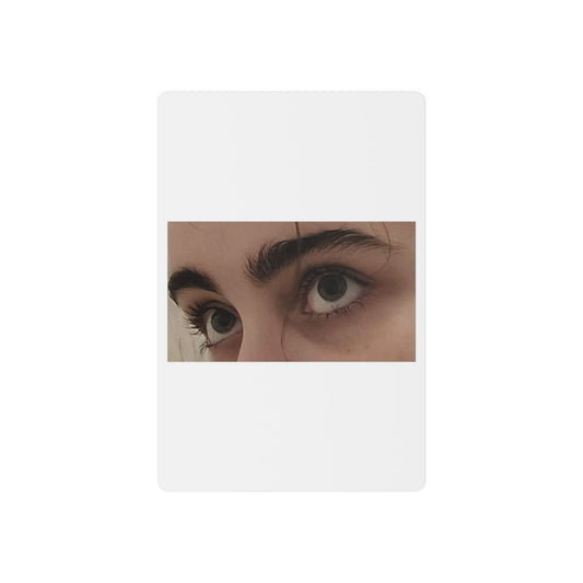 Realistic Eye Photo Temporary Tattoo — Close-Up Gaze Decal